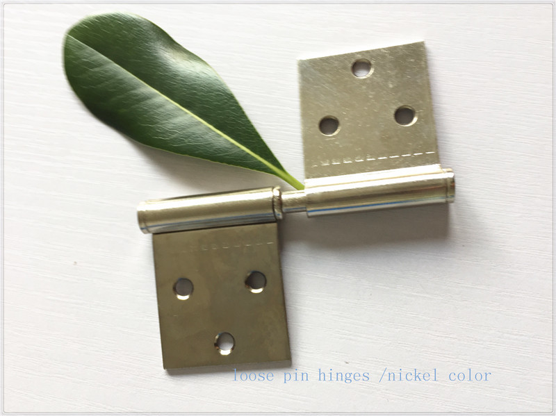Detachable Heavy Duty Gate Hinges Nickel Plated High Durability Strong Inner Box Packing