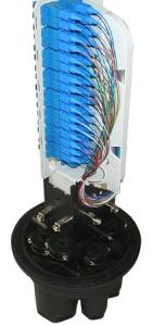 Quality Stable Waterproof Cable Junction Box , Ftth Enclosure 96 Fibers Total Capacity wholesale