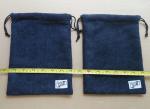 280gsm SMETA GOTS Packaging Drawstring Bags Microfiber Pouch Bag ISO9001