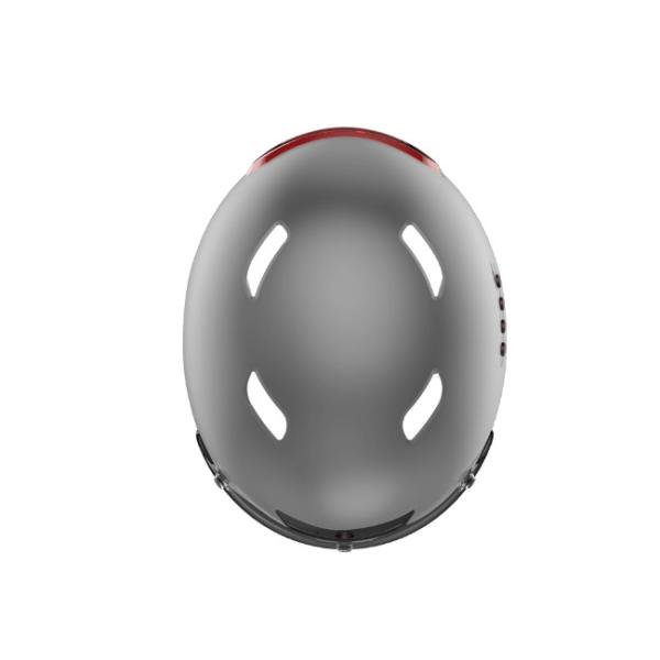 Outdoor Sports Mens Smart Signal Light Helmet 5.0 BT Half Face Helmet With