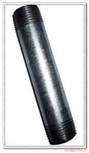 Quality 1/2-8,black LONG steel pipe nipples wholesale