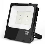 professional LED Flood Light Shell Aluminum Tempered Glass Housing 3250g