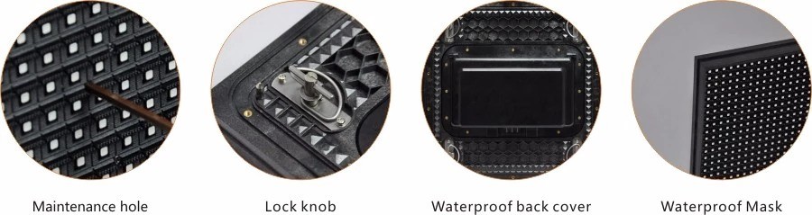 Grock P6/P8/P10 Outdoor LED Display Billboard High Resolution Water Proof and IP65 Protection Level