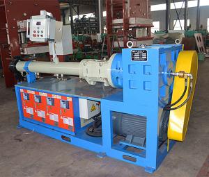 Quality Silicone Rubber Cold Feed Rubber Extruder Machine wholesale