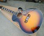 2018 New sunburst G200 acoustic guitar Chibson GB200 VS electric acoustic guitar