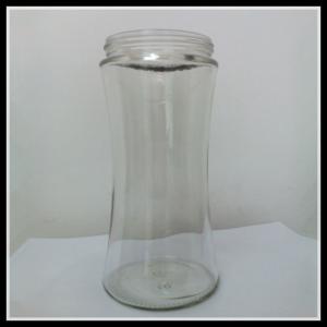 Quality 1000ML Round Glass Jar in Storage Bottle wholesale