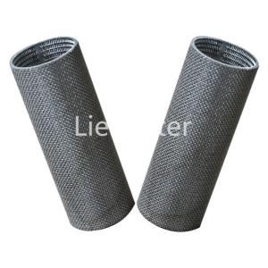 Quality S316L High Compressive Strength Sintered Metal Filter Elements For high pressure backwashed Oil Equipment wholesale