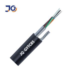Quality 4 6 8 Core GYTC8S GYFTC8S Aerial Optical Fiber Cable wholesale