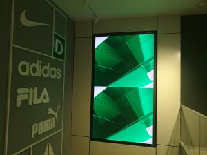 Quality High Density P3.9 Welcome Display 500x1000 LED Display Screen For Shops wholesale