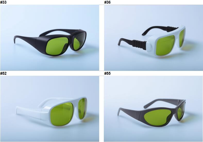 CE EN207 Laser Hair Removal Safety Glasses for Alexandrite Diodes Nd YAG
