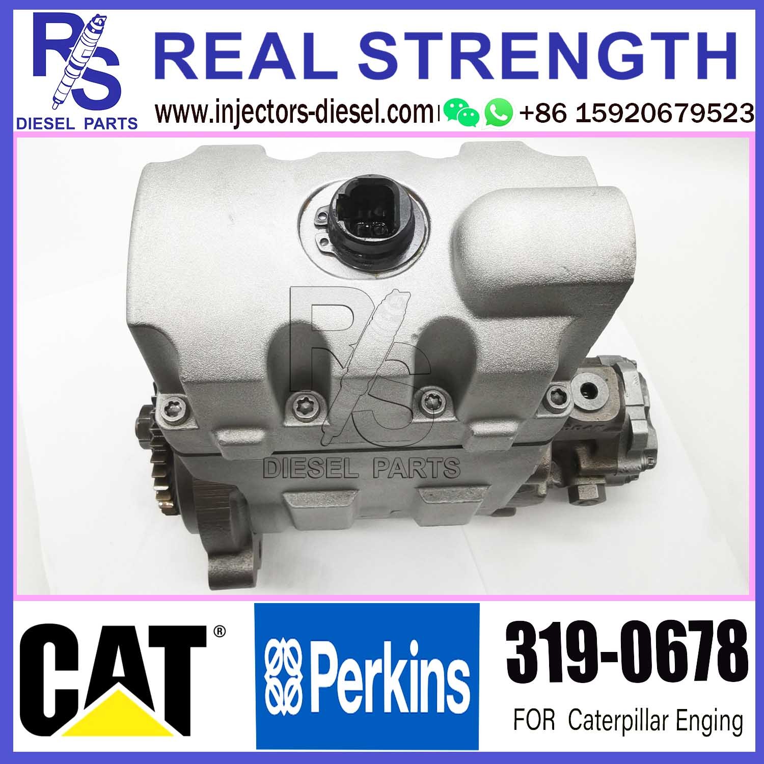 319-0678 Fuel Pump Injector - Common Rail Injector 319-0678 For Excavator 330D 330C C9 Engine Parts
