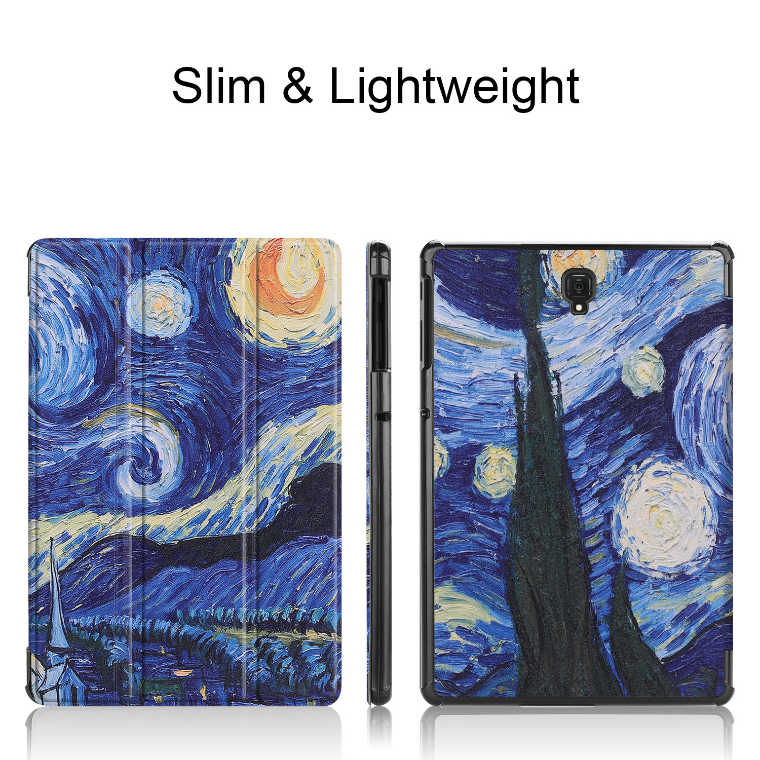 Galaxy Tab S4 10.5 Inch 2018 Case Print Cover for Samsung Tab S4 10.5'' 2018