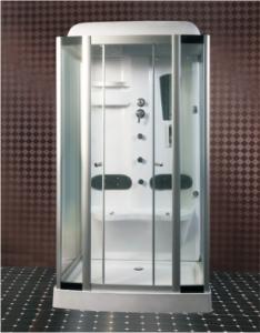 Quality ABS Tray 900*1200*2150 Steam Shower Room Tempered Clear Glass wholesale