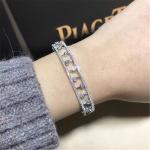 diamonds bracelet 18kt gold with white gold
