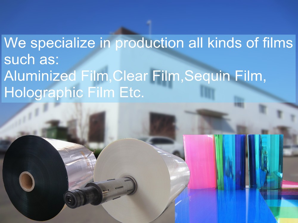 Moisture Proof Metalized BOPP Film with Customizable Logo Printing