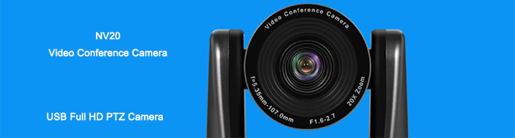 Nv20u PTZ 20X Zoom Full HD 1080P USB Video Output Video Conference Camera for Church