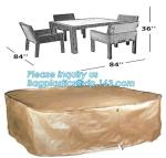 Indoor & outdoor use super quality funiture protective cover,garden funiture