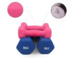 Export Quality Colorful Fitness Women Neoprene Coated Dumbbells for sale