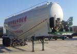SINOTRUK 3 Axle 48500 Liters Bulk Cement Tank Semi Trailer Truck 50 - 80 ton