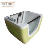 35 Inch Luxury Baby Spa Bathtub Whirlpool White Acrylic Massage