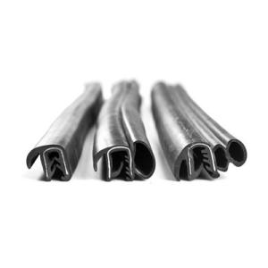 Quality Custom Shape EPDM Black Car Door Sealing Rubber Strip for Automotive Window Sealing System wholesale