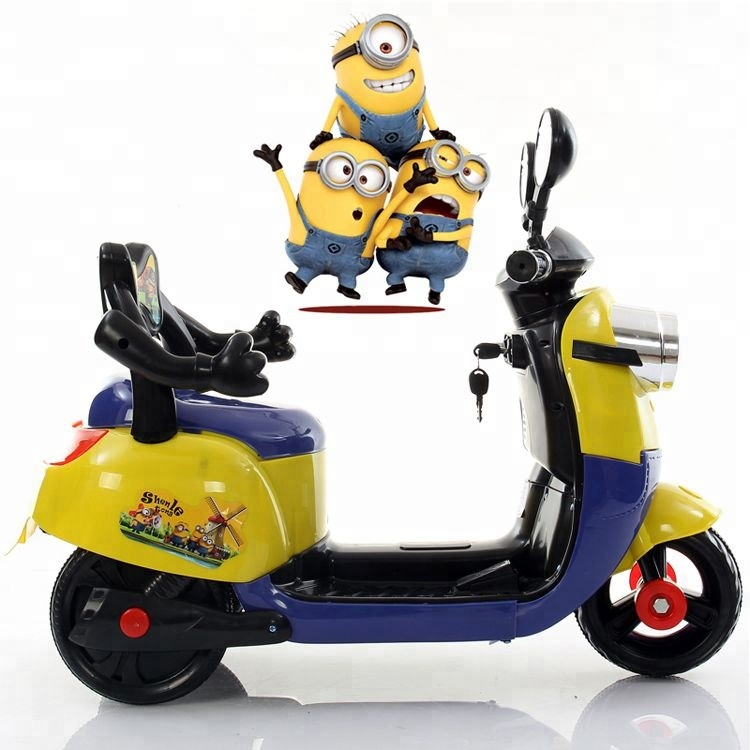 Eco-Friendly PP Plastic Type Electric Motorcycles for Kids Ride On Toy Motorbike