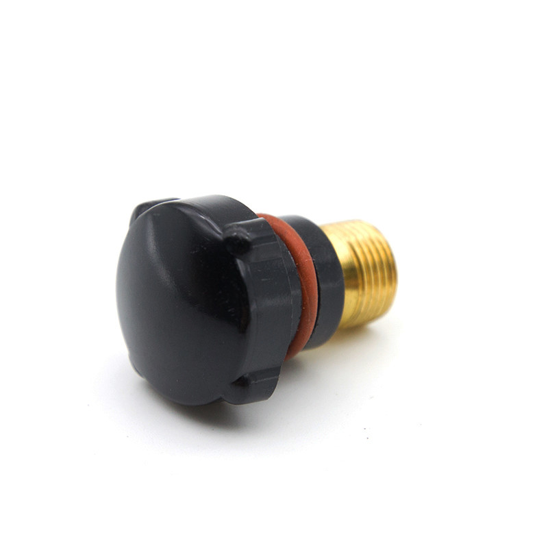 Copper Argon Torch Parts , Short Back Cap 57Y04 CCC Certificated