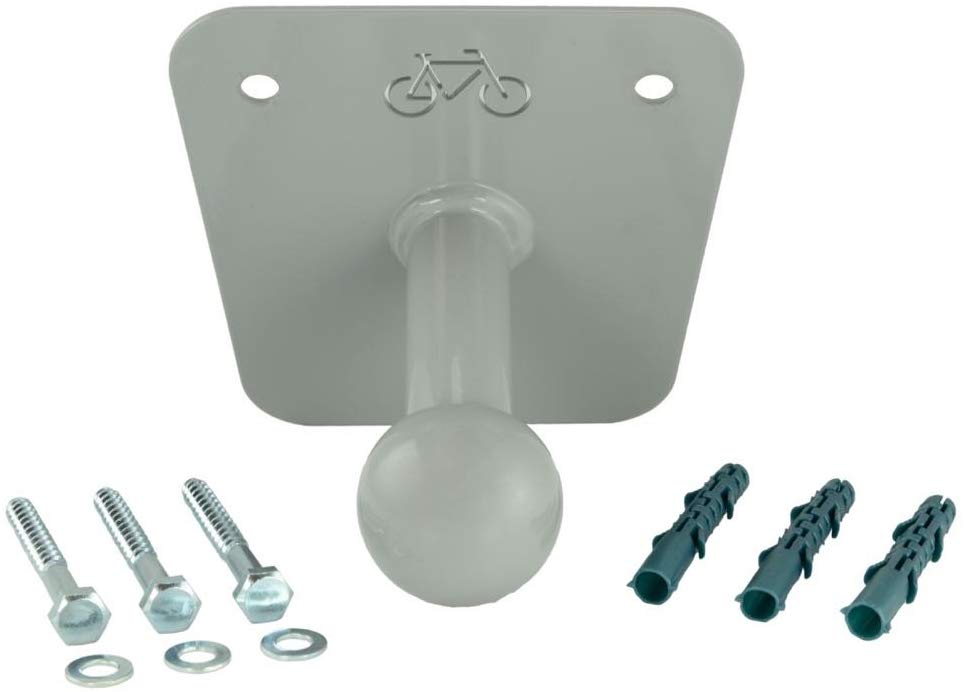 Universal Wall Mount for Bicycle Rear Carrier Bike Roof Rack Catcher in Garage and Cellar