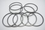 BRT Nylon Hydraulic Gasket Seal 45 X 60 X 3 Black Hydraulic Rubber Seal
