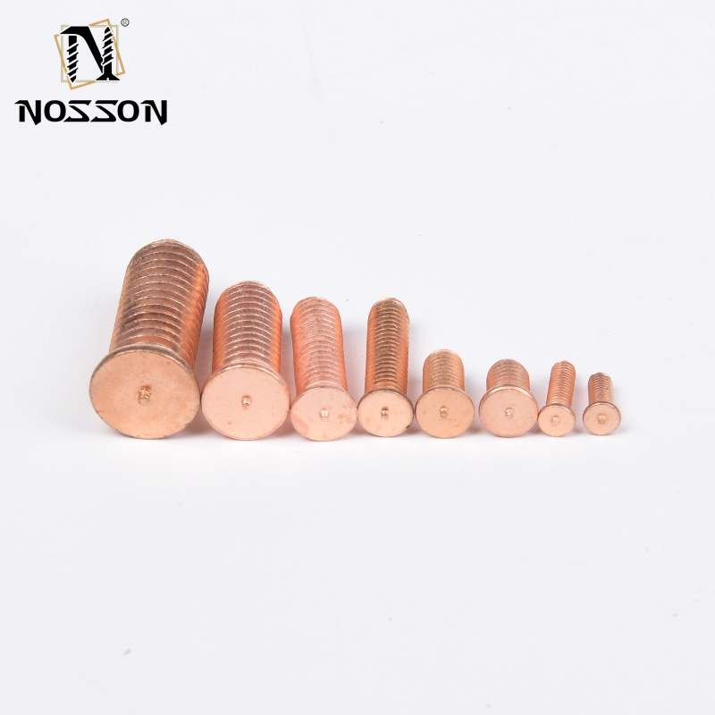 Industry Spot Welding Studs M3 M4 M5 M6 M8 M10 M12 Stainless Steel Weld Bolts Fastening DIN Standard Polishing ZINC Finish
