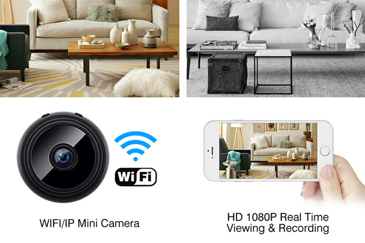 150 Degree Hidden Mini Spy Cameras Wireless