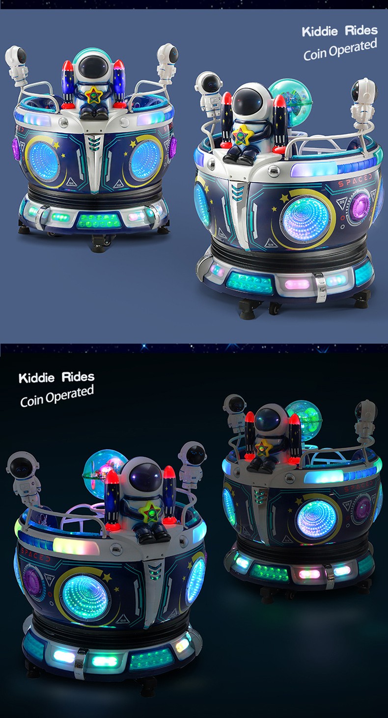 Kiddie Rides Electric Swing Machine Coin Operated Carousel Amusement for Little Ones