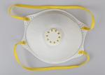 Wholesale white Comfortable Cup-shaped disposable mask with gas outlet valve