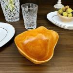 Farmhouse Handmade Wooden Craft Bowls-Utensils for Dining Table Centerpieces