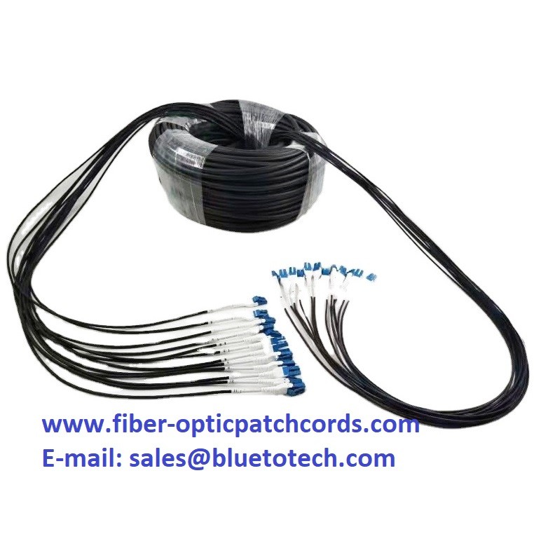 LSZH Single Mode Fiber Patch Cord MU Unitboot To MU Uniboot Duplex Fiber Jumper