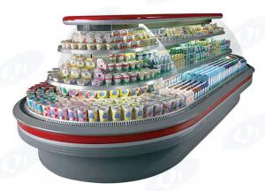 Quality Air Cooler Go Round Commercial Open Deck Chiller wholesale