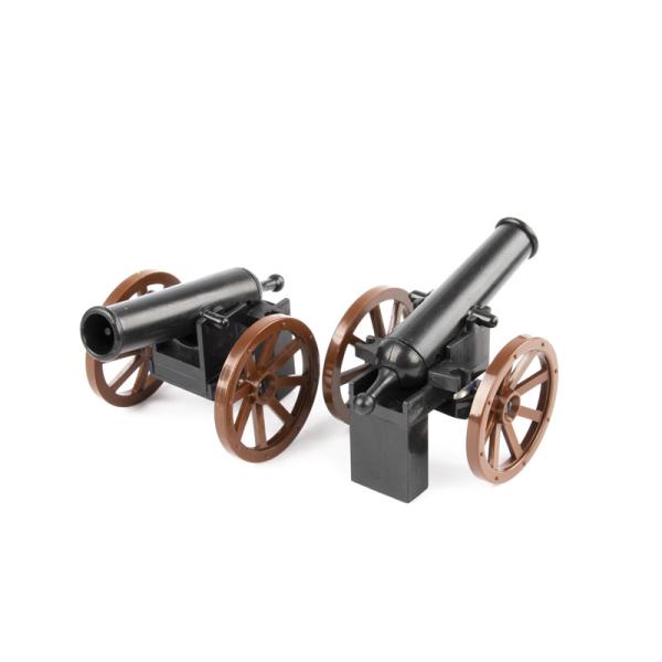 Combat accessories bricks army weapons cannon model military mini building