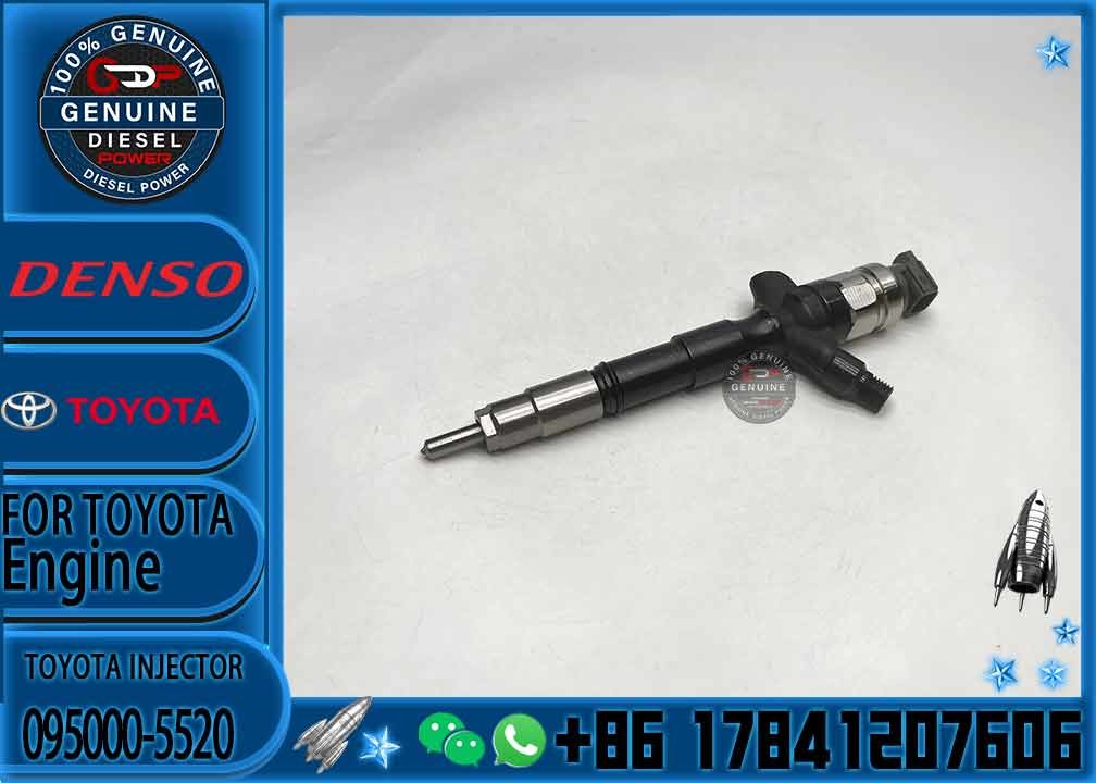 diesel fuel injector 095000-5520 095000-6190 095000-7380 095000-7390 095000-8740 23670-0L010 For TOYOTA