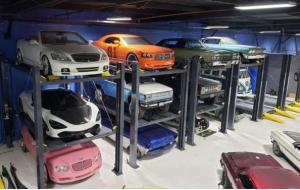 Quality 3 Level Parking System/Triple Stacker Car Parking Lift/Tri Level Parking Lift/3 Cars Hydraulic wholesale