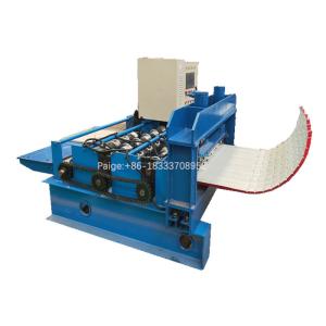 Quality IBR Roof Sheet Panel Curving Machine Steel Sheet Crimping Machine wholesale
