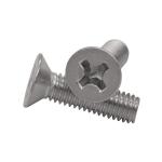 GB 819 SS Steel Countersunk Head Bolts Cross Recessed Flat Countersunk Head