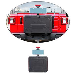 Quality Direct Sale Universal Car Roof Luggage Storage Box Black for Wrangler wholesale