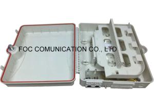 Quality FTTH Optical Fiber Distribution Box / Outdoor Cable Enclosure Box ISO RoHS Listed wholesale