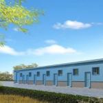 Economical Light Steel House Construction Customized Steel Structure Shed