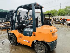 Quality 3 Ton Used Toyota Forklift Original From Japan Toyota Forklift Second Hand 3000mm wholesale