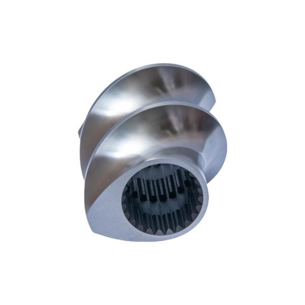 Cheap High Wear Resistance Twin Screw Extruder Parts Single Flighted Screw Element For Twin Screw Extruder for sale