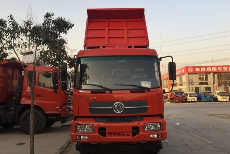 Dongfeng 4X2 dump truck (tipper truck) with Euro IV, Cummins engine ISDE245-40,Fast gearbox, payload 13000kg