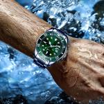 8.5inch Quartz Movement Stainless Steel Watch For Men