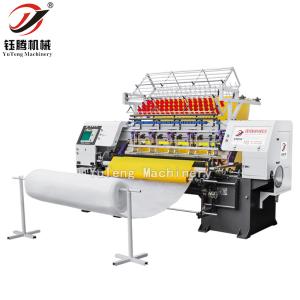 Quality 3.5KW PLC Computerized Multi Needle Quilting Machine Lock Stitch wholesale