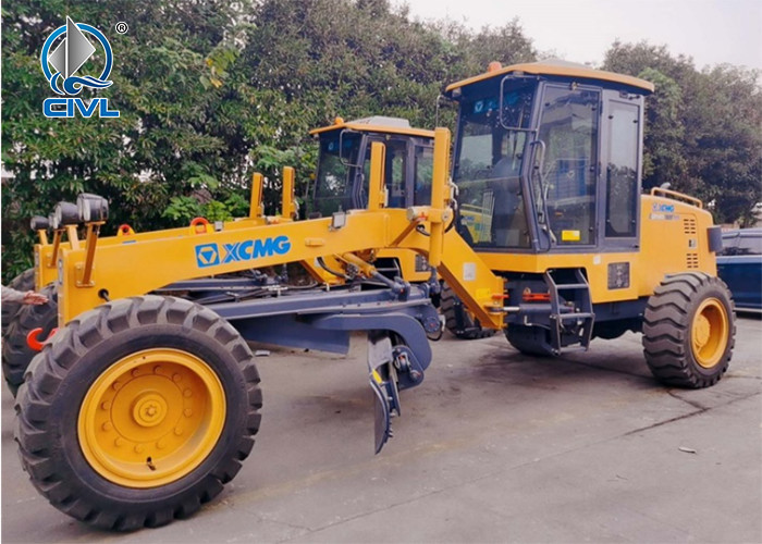new Motor Graders 100HP GR1003 Small Road Grader WEICHAI engine yellow colour